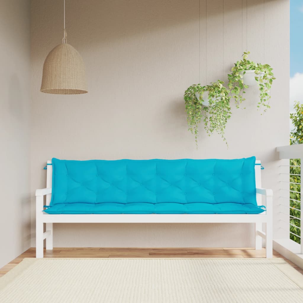 vidaXL Bench Cushion Water Repellent Outdoor Seat Cushion Pad Oxford Fabric