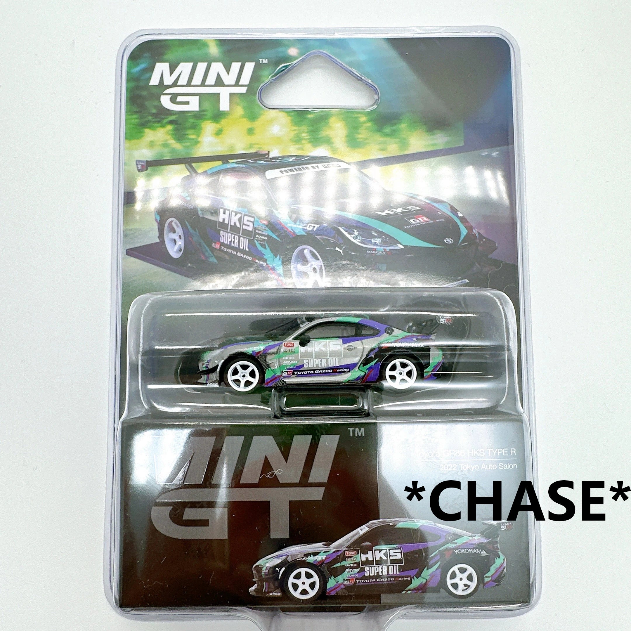 NEW **CHASE** MINIGT 1:64 GTR R35 SILVIA S15 RX7 FD3S LBWK KUMA Skyline Kenmeri KPGC110 Diecast Car Model Toys