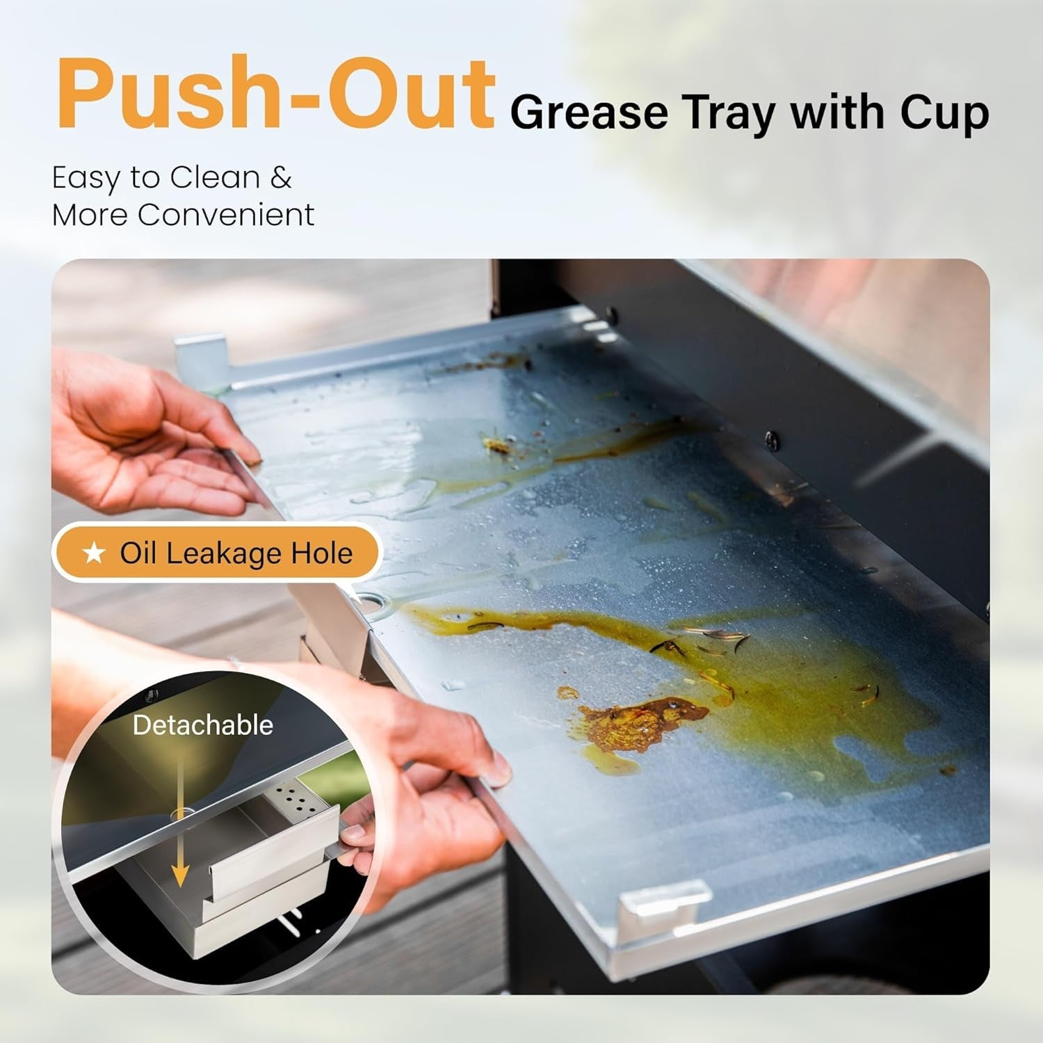 4-Burner Propane Gas BBQ Grill with Side Burner and Porcelain-Enameled Cast Iron Grates, Stainless Steel Barbecue Grills Outdoor Cooking, Silver Cabinet Style, 42,000 BTU