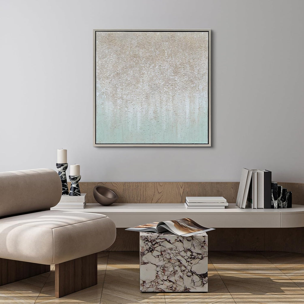 Large Textured 36x36 Abstract Hand Painted Wall Art