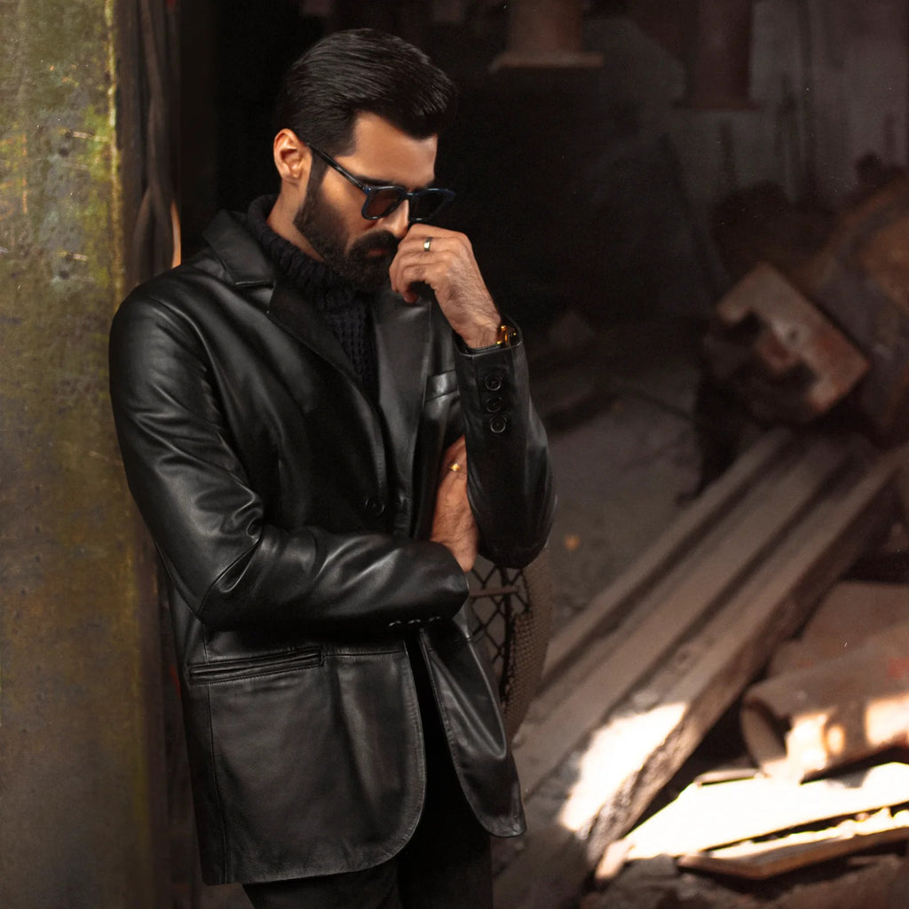 Traditional Leather Coat