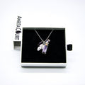 Amethyst Diffuser Necklace | Aroma Jewelry | Energy & Healing | Diffusing on the go