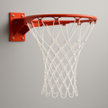 Markwort Anti-Whip Basketball Net - White