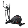NNEDSZ Elliptical Cross Trainer Exercise Bike Fitness Equipment Home Gym Black