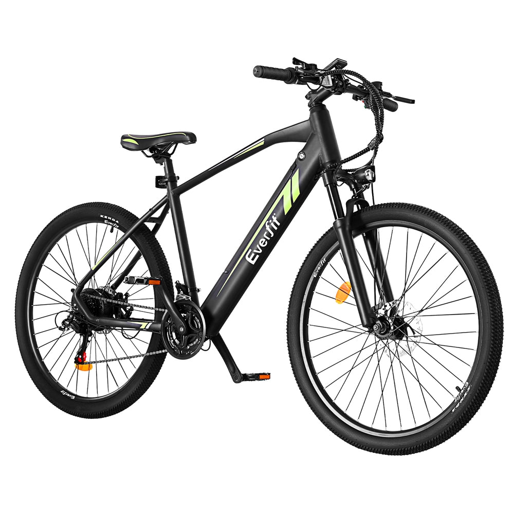 NNEDSZ 27.5 Inch Electric Bike Mountain Bicycle eBike Battery 21 Speed