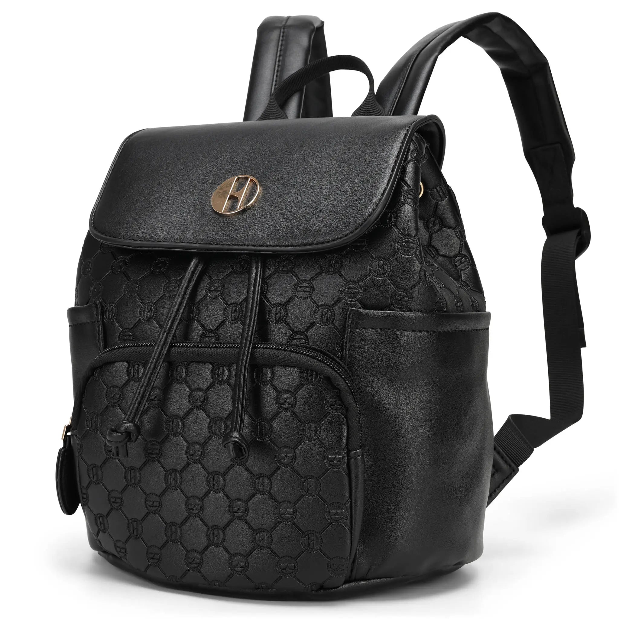 Compass 10L Vegan Leather Monogram Mini Backpack