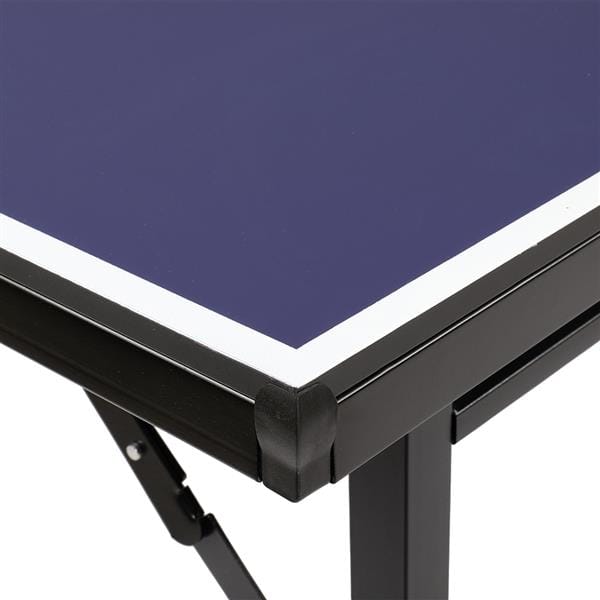 8 Legs Table Tennis Table for Kids Dark Blue Desktop
