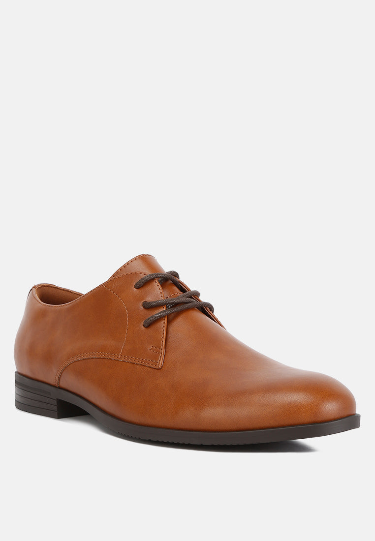 Finch Men's Minimalist Derby Shoes