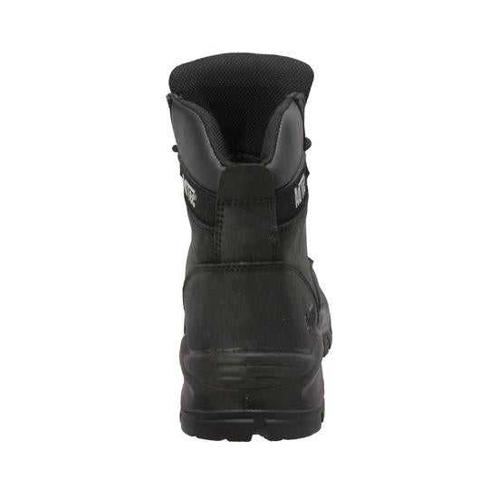 Men's 6" Black Waterproof Composite Toe Work Leather Boots