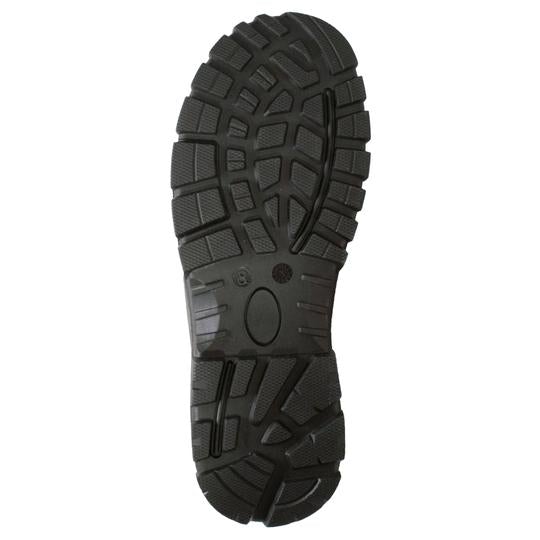 Men's 6" Black Waterproof Composite Toe Work Leather Boots