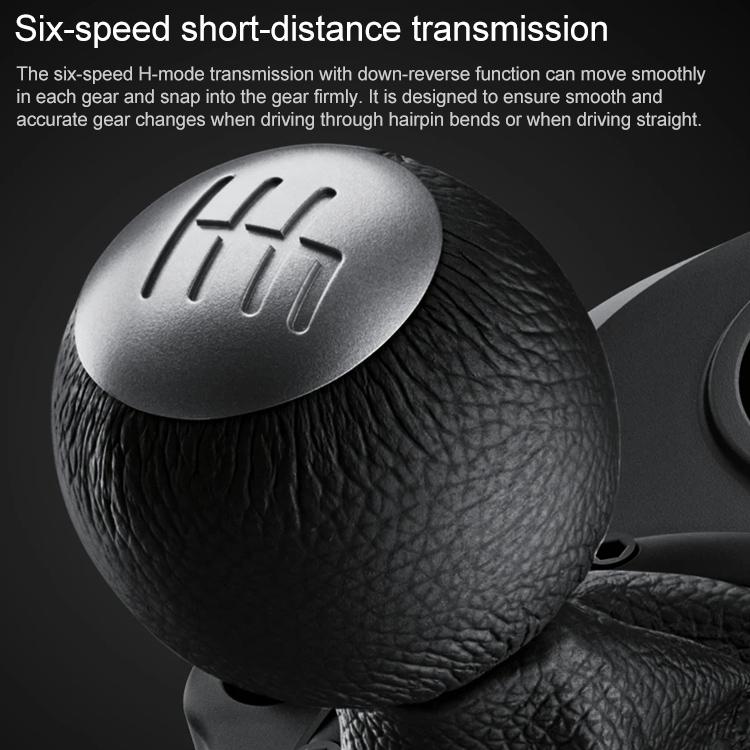 NNEIDS 6-Speed Gaming Driving Force Shifter For Ps4 / Xbox One / Pc