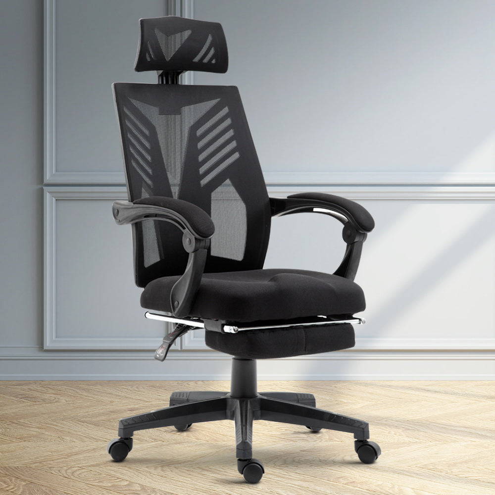 NNEDSZ  Gaming Office Chair Computer Desk Chair Home Work Recliner Black
