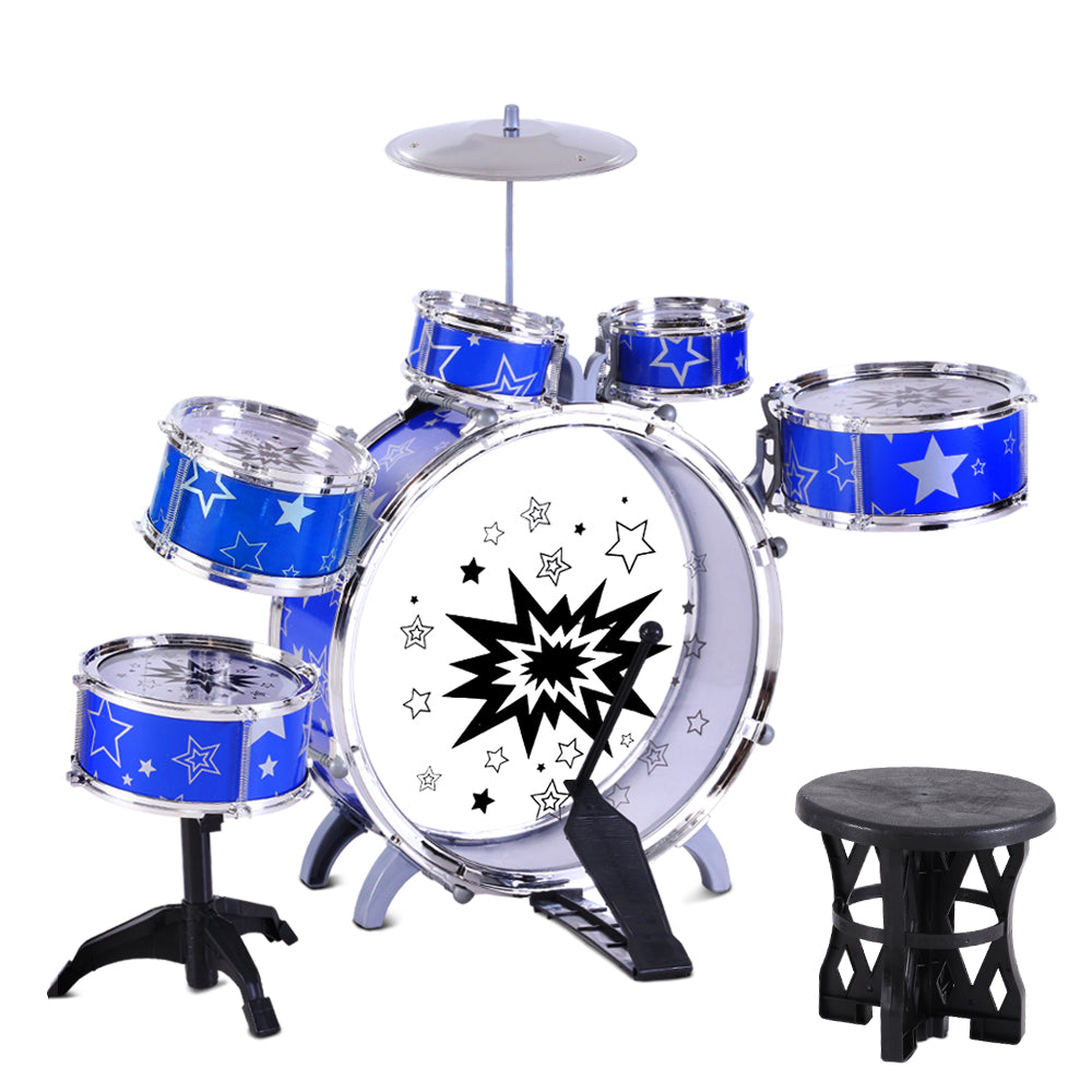 NNEDSZ 11 Piece Kids Drum Set