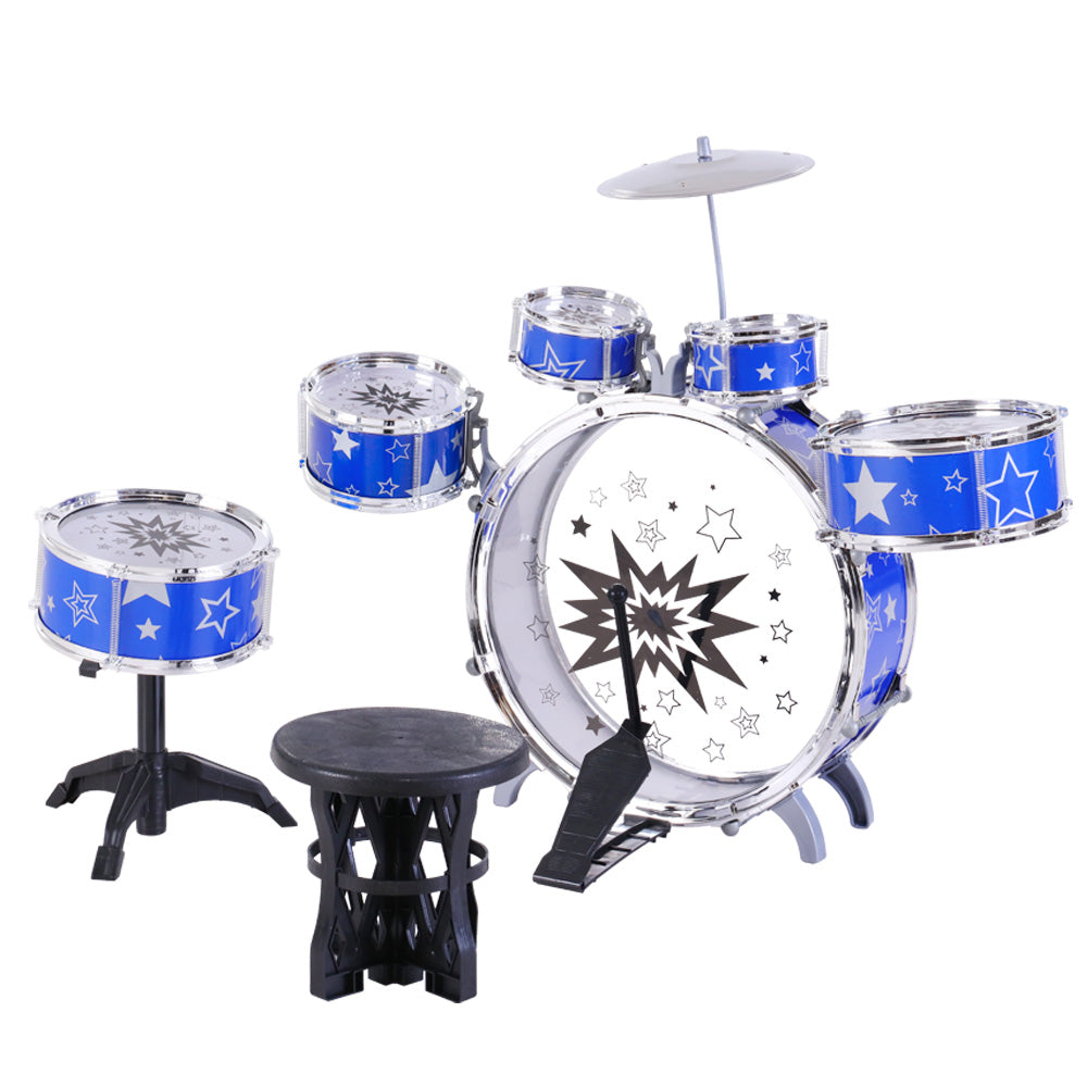 NNEDSZ 11 Piece Kids Drum Set