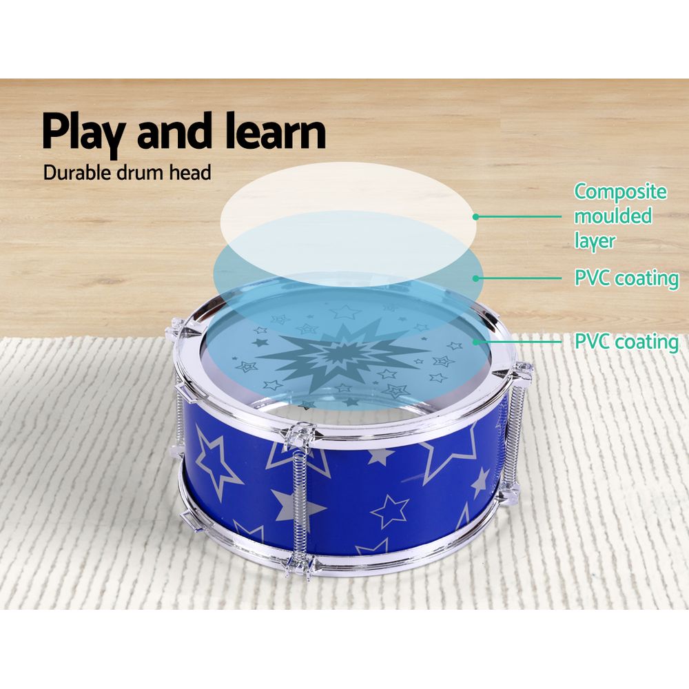 NNEDSZ 11 Piece Kids Drum Set