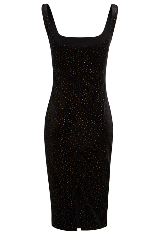Black Polka Dot Dress