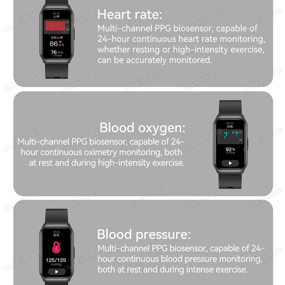 NNEOBA Fitness Smartwatch Bracelet Black