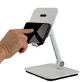 NNEDSZ Full Motion 3 in 1 Smartphone Tablet and Notebook Holder White