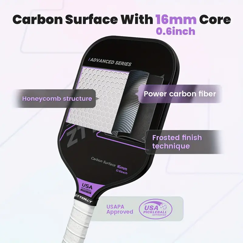 NNEDSZ T300 Graphite Carbon Fiber Pickleball Paddles Pickle Ball Racket Racquet