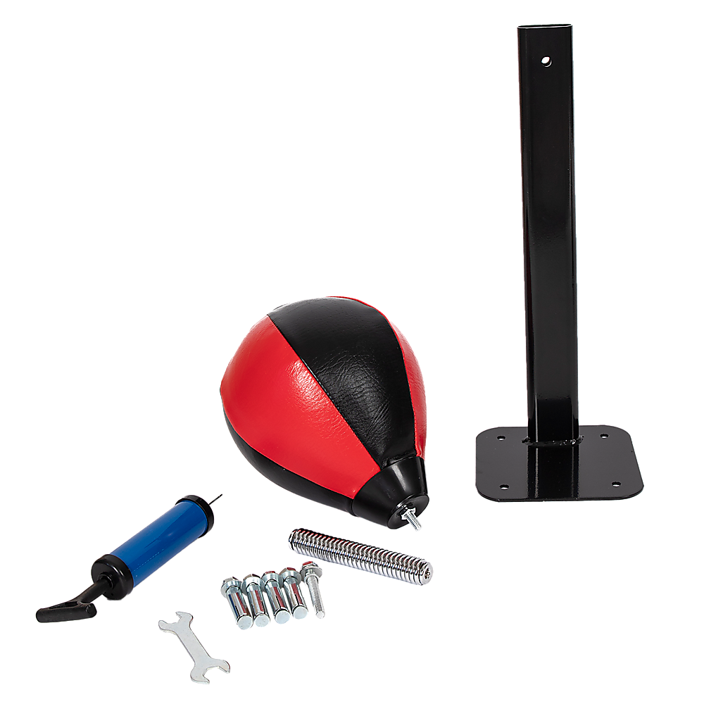 NNEDSZ Wall Hanging Boxing Punching Bag Speed Training Stress Relief Kit with Wall Mount Bracket