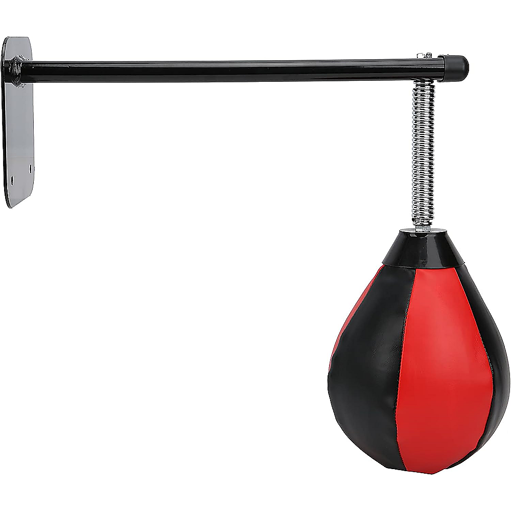 NNEDSZ Wall Hanging Boxing Punching Bag Speed Training Stress Relief Kit with Wall Mount Bracket