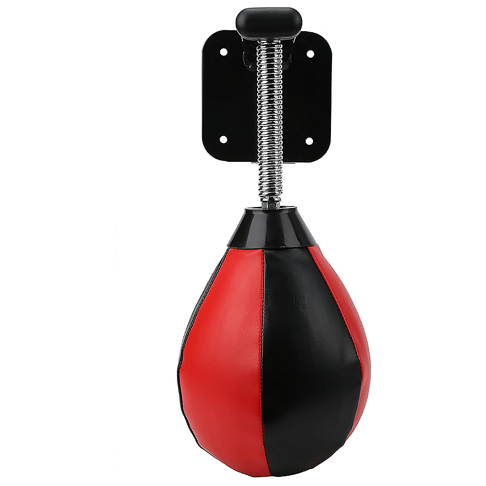 NNEDSZ Wall Hanging Boxing Punching Bag Speed Training Stress Relief Kit with Wall Mount Bracket