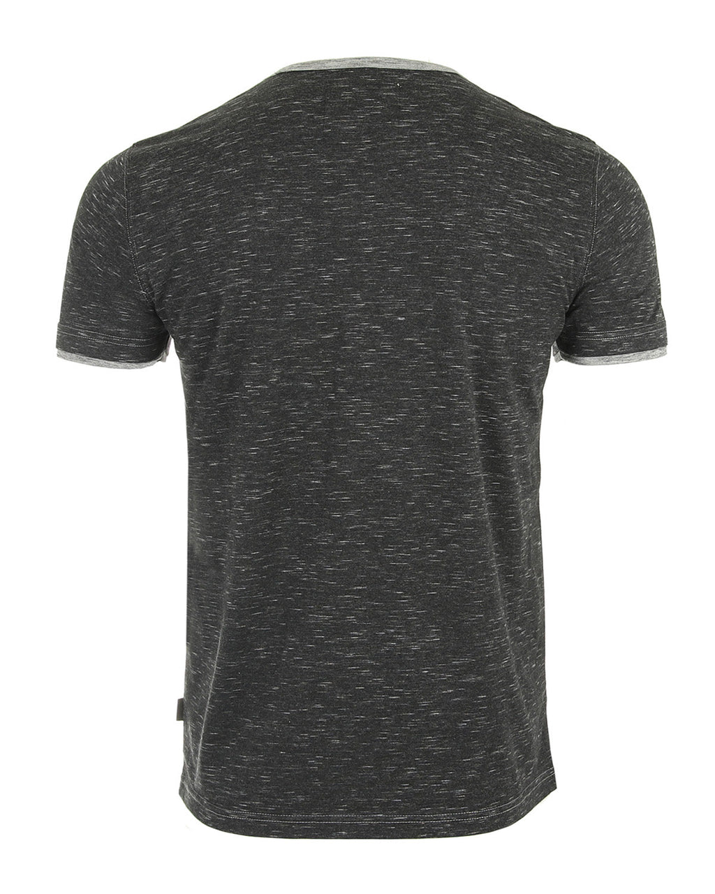 Short Sleeve Y Neck Henley Button T-Shirts