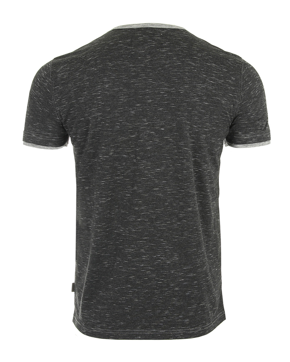 Short Sleeve Y Neck Henley Button T-Shirts