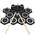 Dual Speaker Portable Electronic Drum Set