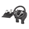 Volan si pedale gaming, Genesis, Seaborg 400 Racing, PC/Consola, Negru (NGK-1567)
