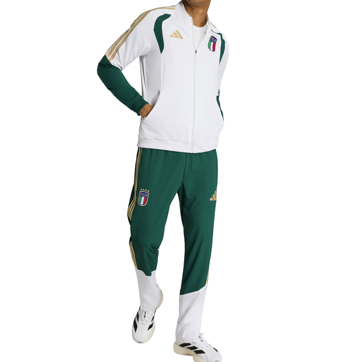 Italy training presentation soccer tracksuit 2026/27 - Adidas