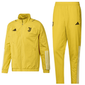 Juventus yellow training presentation Soccer tracksuit 2024 - Adidas