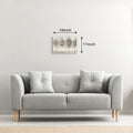 Monochromatic Abstract Forest Tree Canvas Wall Art