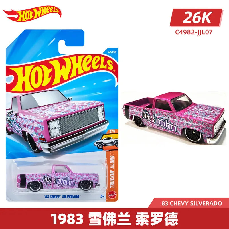 Hot Wheels C4982 2026K Batch 1:64 Diecast Car Ferrari BMW GTR Supra F1 Racing Mini Alloy Model Toy Collectible Gift For Kids