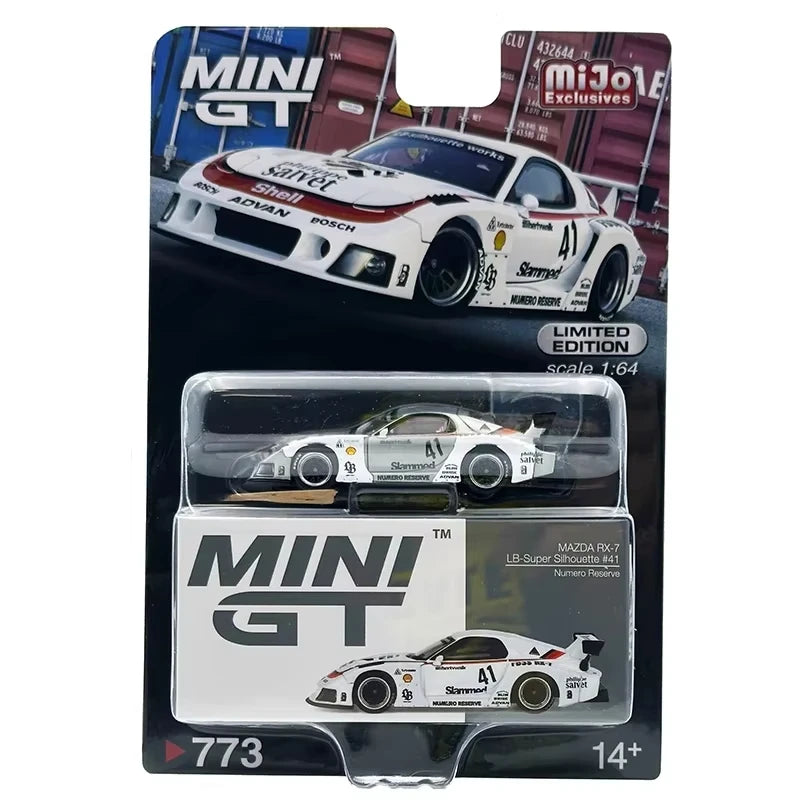 NEW **CHASE** MINIGT 1:64 GTR R35 SILVIA S15 RX7 FD3S LBWK KUMA Skyline Kenmeri KPGC110 Diecast Car Model Toys