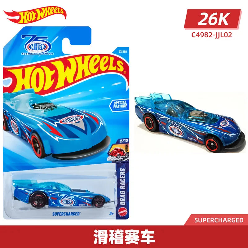Hot Wheels C4982 2026K Batch 1:64 Diecast Car Ferrari BMW GTR Supra F1 Racing Mini Alloy Model Toy Collectible Gift For Kids