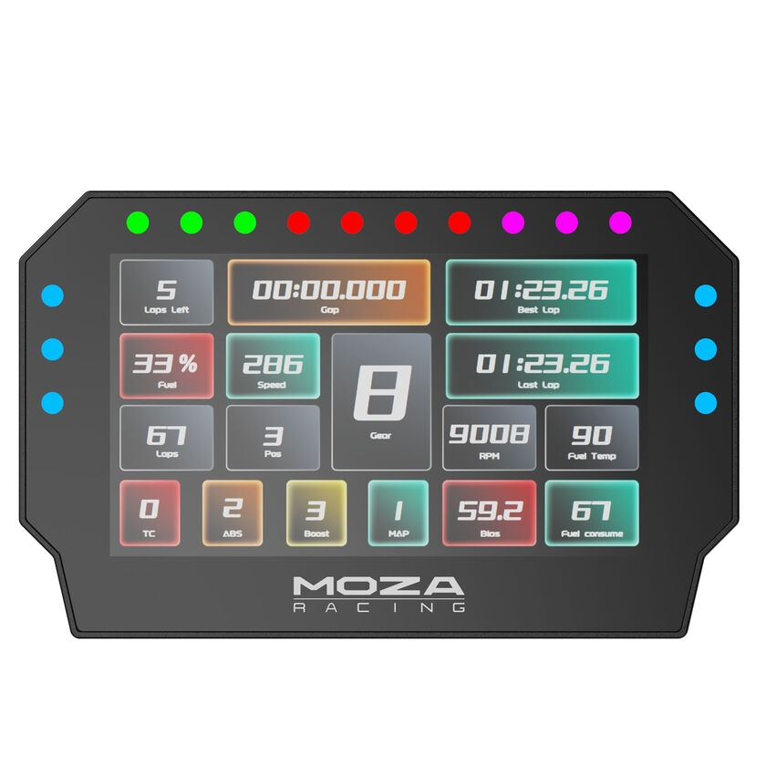 Moza Racing RS072 periferice pentru gaming Negru Digitală PC-ul (RS072)