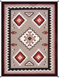 Canvello Reversible Wool Mocha Area Rug- 8'11'' X 12'1''