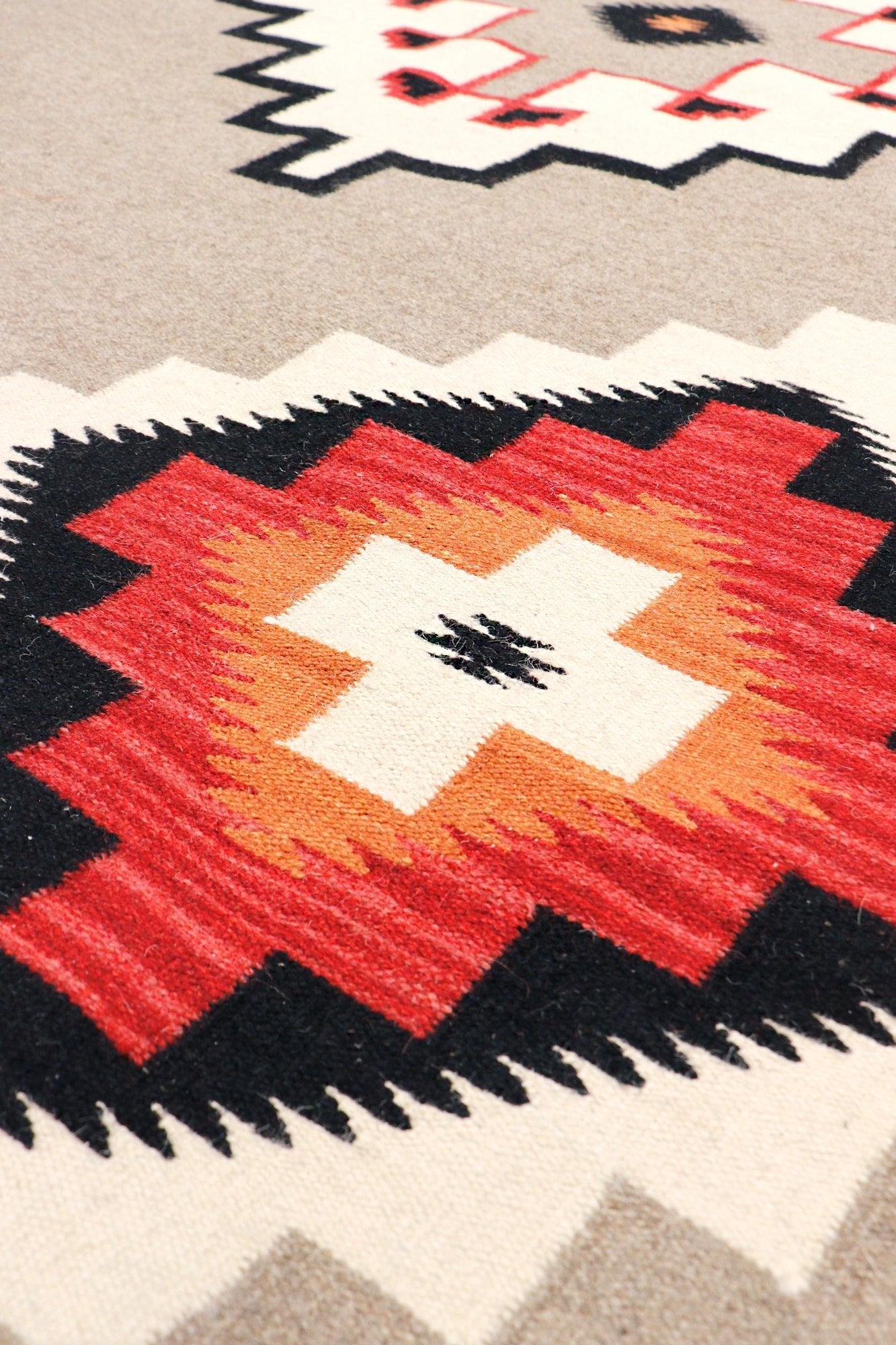 Canvello Reversible Wool Mocha Area Rug- 8'11'' X 12'1''