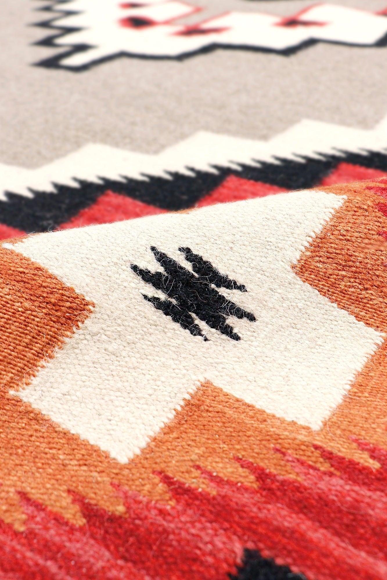 Canvello Reversible Wool Mocha Area Rug- 8'11'' X 12'1''