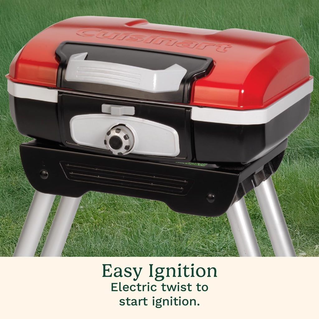 Portable Gas Grill 150 SqIn Versa Stand Cooking Surface