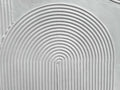 White Textured Abstract Minimalist Wall Art 24x36 Inches