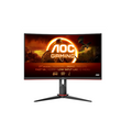 AOC 27" C27G2Z3/BK 16_9 FullHD Fast VA Ívelt Gaming Monitor - Fekete/Piros (C27G2Z3/BK)