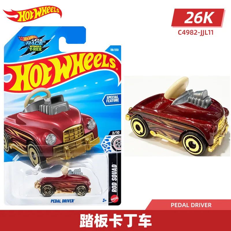 Hot Wheels C4982 2026K Batch 1:64 Diecast Car Ferrari BMW GTR Supra F1 Racing Mini Alloy Model Toy Collectible Gift For Kids