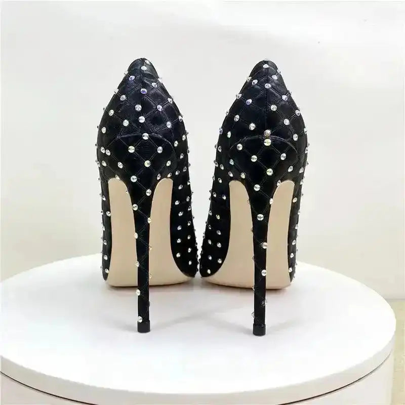 Diamond High Heels Stilettos Shoes