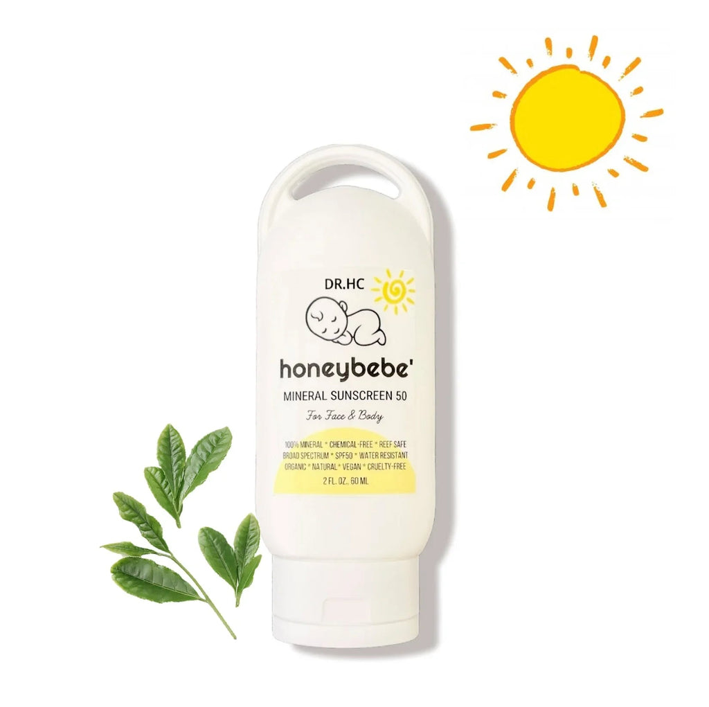 DR.HC Honeybebe' Mineral Sunscreen 50 (for baby face & body) (2.4 fl.oz., 70 ml)