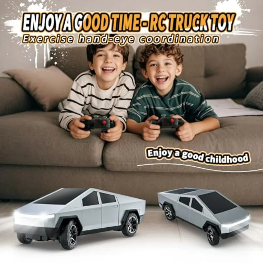 RC Car Toys All Terrain 2.4GHz RC Truck for Boys Aged 3-8, 8-12, Electric Vehicle Truck Toys for,Birthday Gifts for,Boys and Gi