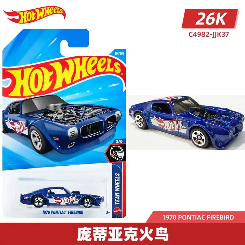 Hot Wheels C4982 2026K Batch 1:64 Diecast Car Ferrari BMW GTR Supra F1 Racing Mini Alloy Model Toy Collectible Gift For Kids