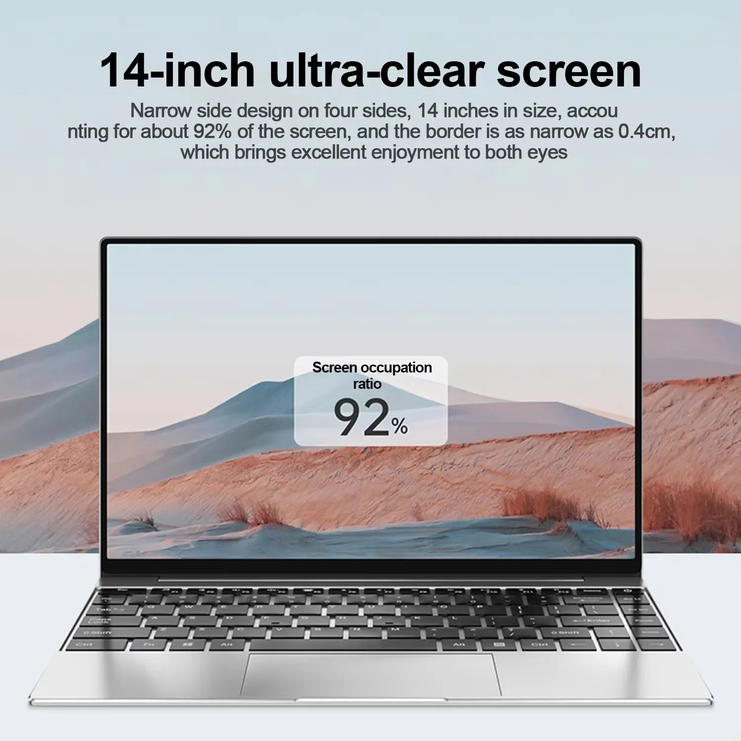 2026 Lucid Svelte‑Framed Laptop 15.6 16GB RAM 2TB SSD Intel 4405U Zephyrine Gaming PC 1920*1080 Display Quiescent Office Study