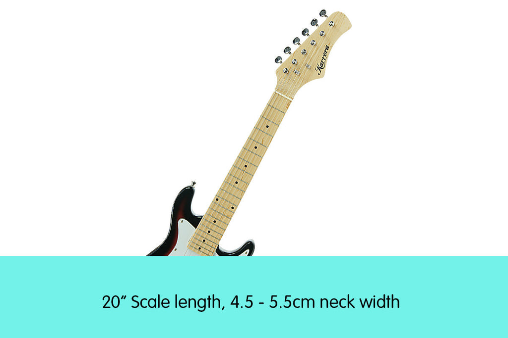 NNEDPE Karrera Childrens Electric Guitar Kids - Sunburst